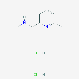 Methyl[(6-methylpyridin-2-yl)methyl]amine dihydrochloride
