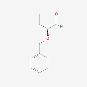 molecular formula C11H14O2 B14425055 (2S)-2-(Benzyloxy)butanal CAS No. 80928-04-7
