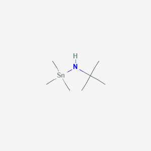 molecular formula C7H19NSn B14425090 N-tert-Butyl-1,1,1-trimethylstannanamine CAS No. 83236-72-0