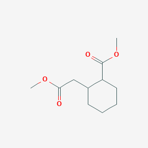 (2-Methoxycarbonyl-cyclohexyl)-acetic acid methyl ester