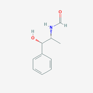 molecular formula C10H13NO2 B14425118 Formamide, N-[(1R,2S)-2-hydroxy-1-methyl-2-phenylethyl]- CAS No. 81626-21-3