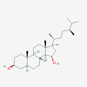 B144252 Ergostane-3,15-diol CAS No. 126291-46-1