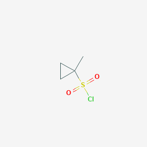 molecular formula C4H7ClO2S B1442520 1-Methylcyclopropane-1-sulfonyl chloride CAS No. 923032-55-7
