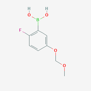 B1442534 2-Fluoro-5-(methoxymethoxy)phenylboronic acid CAS No. 2096332-96-4