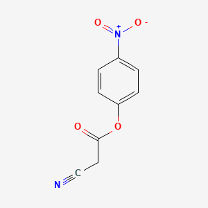 molecular formula C9H6N2O4 B14425430 4-Nitrophenyl cyanoacetate CAS No. 80256-92-4