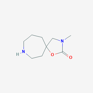 3-Methyl-1-oxa-3,8-diazaspiro[4.6]undecan-2-one