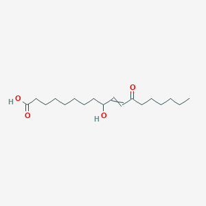 molecular formula C18H32O4 B1442557 9-Hydroxy-12-oxooctadec-10-enoic acid CAS No. 28979-47-7