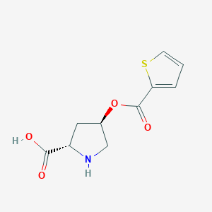 molecular formula C10H11NO4S B144256 Tenosiprol CAS No. 129336-81-8