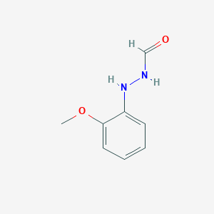 molecular formula C8H10N2O2 B14425733 N'-(2-Methoxyphenyl)formohydrazide CAS No. 79984-60-4