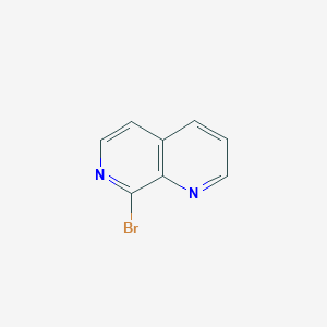 molecular formula C8H5BrN2 B1442574 8-Bromo-1,7-naphthyridine CAS No. 63845-72-7