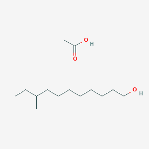 molecular formula C14H30O3 B14425761 Acetic acid;9-methylundecan-1-ol CAS No. 83375-84-2