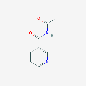 molecular formula C8H8N2O2 B14425847 N-Acetylpyridine-3-carboxamide CAS No. 80893-78-3