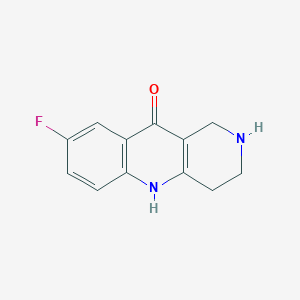 8-fluoro-1,3,4,5-tetrahydrobenzo[b][1,6]naphthyridin-10(2H)-one