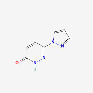 6-(1H-pyrazol-1-yl)pyridazin-3-ol