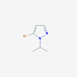 molecular formula C6H9BrN2 B1442592 5-bromo-1-isopropyl-1H-pyrazole CAS No. 1308384-38-4