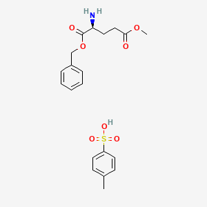 molecular formula C20H25NO7S B1442597 H-Glu(ome)-obzl tos CAS No. 32326-55-9