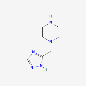 1-(4H-1,2,4-Triazol-3-ylmethyl)piperazine