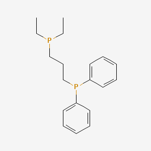 molecular formula C19H26P2 B14426031 [3-(Diethylphosphanyl)propyl](diphenyl)phosphane CAS No. 82195-32-2