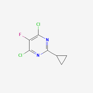 4,6-Dichloro-2-cyclopropyl-5-fluoropyrimidine