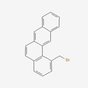 molecular formula C19H13Br B14426063 1-(Bromomethyl)tetraphene CAS No. 82507-19-5
