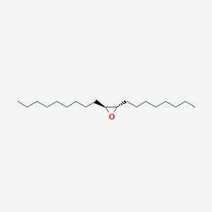 molecular formula C19H38O B14426071 trans-9,10-Epoxynonadecane CAS No. 85267-96-5