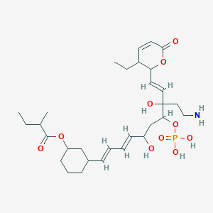 molecular formula C30H48NO10P B144265 Phosphazomycin C2 CAS No. 126688-54-8