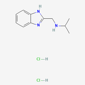 N-(1H-benzimidazol-2-ylmethyl)propan-2-amine dihydrochloride