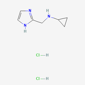 N-(1H-Imidazol-2-ylmethyl)cyclopropanaminedihydrochloride