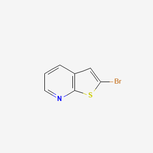 molecular formula C7H4BrNS B1442659 2-Bromothieno[2,3-b]pyridine CAS No. 72808-92-5