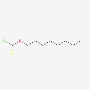 molecular formula C9H17ClOS B14426684 O-Octyl carbonochloridothioate CAS No. 86188-15-0