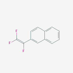 molecular formula C12H7F3 B14426713 2-(Trifluoroethenyl)naphthalene CAS No. 82907-03-7
