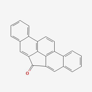 molecular formula C23H12O B14426721 Cyclopenta(ghi)picen-6-one CAS No. 83484-79-1