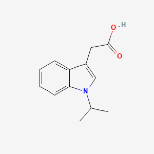 molecular formula C13H15NO2 B1442673 (1-异丙基-1H-吲哚-3-基)乙酸 CAS No. 1351393-96-8