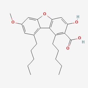molecular formula C24H30O5 B14426812 Condidymic acid CAS No. 79994-21-1