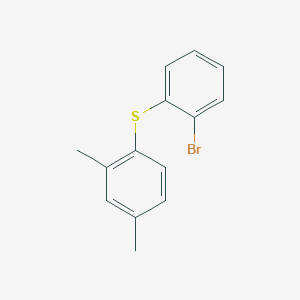 (2-Bromophenyl)(2,4-dimethylphenyl)sulfane