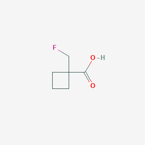 1-(Fluoromethyl)cyclobutane-1-carboxylic acid