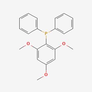 molecular formula C21H21O3P B14426953 Diphenyl(2,4,6-trimethoxyphenyl)phosphane CAS No. 85417-70-5