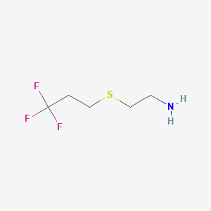 2-((3,3,3-Trifluoropropyl)thio)ethanamine