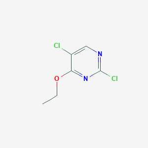 molecular formula C6H6Cl2N2O B1442702 2,5-Dichloro-4-ethoxypyrimidine CAS No. 1351762-11-2