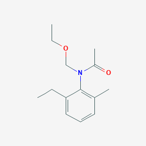 molecular formula C14H21NO2 B1442705 N-(ethoxymethyl)-N-(2-ethyl-6-methylphenyl)acetamide CAS No. 162102-65-0