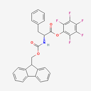 molecular formula C30H20F5NO4 B1442712 Fmoc-D-Phe-OPfp CAS No. 159505-85-8