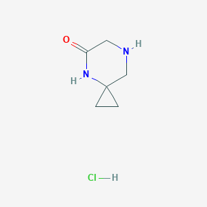 4,7-Diazaspiro[2.5]octan-5-one hydrochloride