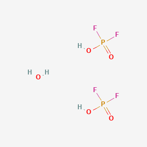 Difluorophosphoric acid hemihydrate