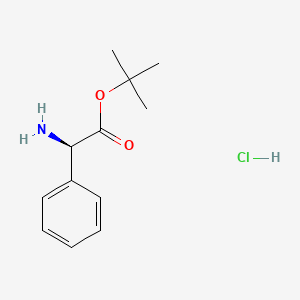 molecular formula C12H18ClNO2 B1442730 H-D-Phg-otbu hcl 