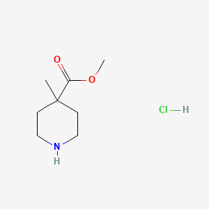 Methyl 4-methylpiperidine-4-carboxylate hydrochloride
