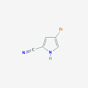 4-Bromo-1H-pyrrole-2-carbonitrile
