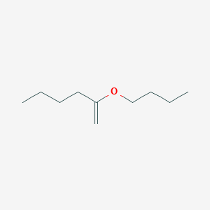 molecular formula C10H20O B14427554 2-Butoxyhex-1-ene CAS No. 85829-43-2