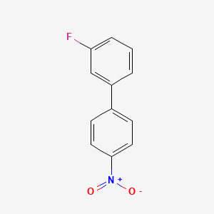 molecular formula C12H8FNO2 B1442767 1-Fluoro-3-(4-nitrophenyl)benzene CAS No. 72093-49-3
