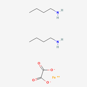 molecular formula C10H22FeN2O4 B14427893 Iron, (ethanedioato(2-)-O,O')bis(1-butanamine)- CAS No. 80660-60-2