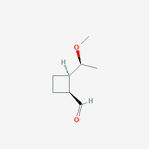 Cyclobutanecarboxaldehyde, 2-(1-methoxyethyl)-, [1S-[1alpha,2alpha(R*)]]- (9CI)